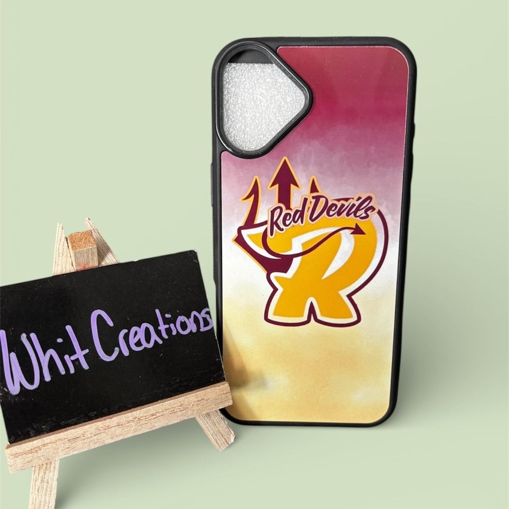Red Devils Gradient Phone Case
